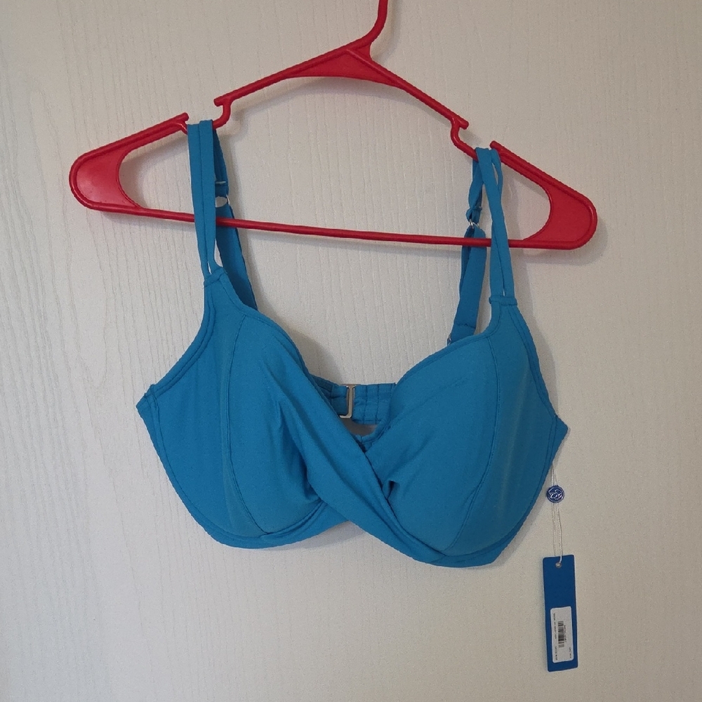 Blue Women's Bikini Top